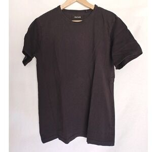 Feature All Things Good Classic‎ Black Tee Short Sleeve Cotton